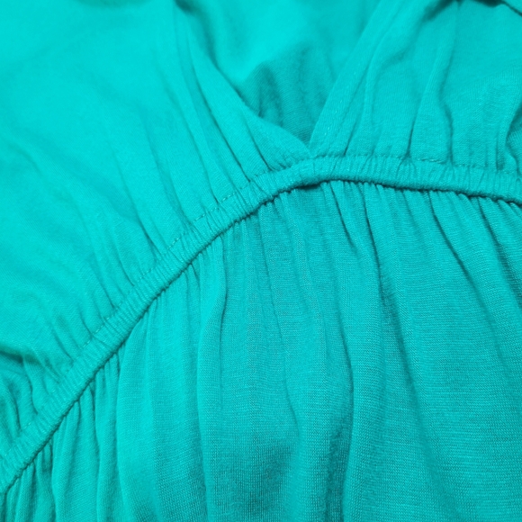 FOREVER 21 Turquoise Maxi Dress Small - Picture 5 of 6